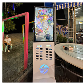 Astra TT's portable mobile charger for promotional activities Astra TT's portable mobile charger for promotional activities